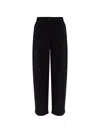 Samsoe & Samsoe Saharper Pleated Trousers In Black