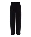 Samsoe & Samsoe Saharper Pleated Trousers In Black