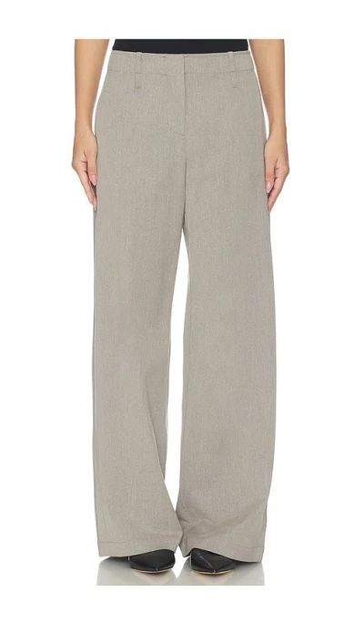 Samsoe & Samsoe Saheaven Trousers In Grey