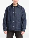 Samsoe & Samsoe Sahenry Patch-pocket Denim Jacket In Blue