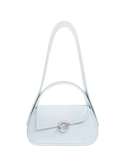 Samsoe & Samsoe Sahero Ring-detail Shoulder Bag In Blue