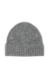 Samsoe & Samsoe Sajeanne Beanie Samsoe Samsoe Wool Grey In Gray