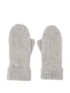 Samsoe & Samsoe Sajeanne Mitten Gloves In Gray