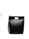 Samsoe & Samsoe Sajennie Cut-out Handle Tote Bag In Black