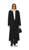 Samsoe & Samsoe Sajill Coat In Black