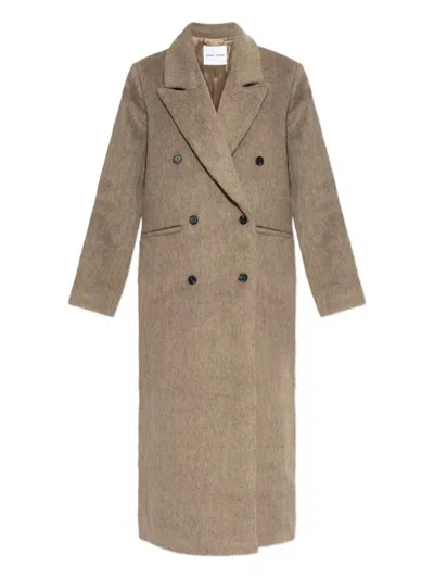 SAMSOE & SAMSOE SAJILLA DOUBLE-BREASTED COAT