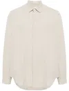 Samsoe & Samsoe Saliam Fx Cotton Shirt In 中性色