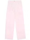 Samsoe & Samsoe Salix Wide-leg Trousers In Pink
