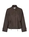 Samsoe & Samsoe Salixa 14930 Jacket In Black Coffee In Brown