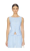 Samsoe & Samsoe Saloves Vest In Multi