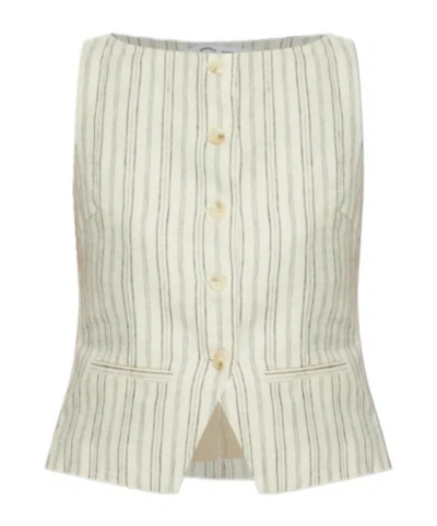 Samsoe & Samsoe Saloves Vest In White