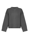 Samsoe & Samsoe Salula V-neck Sweater In Gray