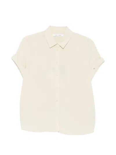 Samsoe & Samsoe Samajana Cuffed Shirt In Neutral