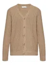 Samsoe & Samsoe Samicah Cardigan In Brown