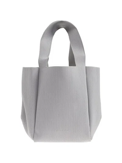 Samsoe & Samsoe Samira Tote Bag In Gray