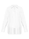 Samsoe & Samsoe Samoon Tie-detail Shirt In White