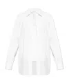 Samsoe & Samsoe Samoon Tie-detail Shirt In White