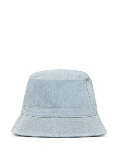 Samsoe & Samsoe Samory Denim Bucket Hat In Blue
