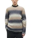 Samsoe & Samsoe Samse Samse Aiden Stripe Crewneck Sweater In White