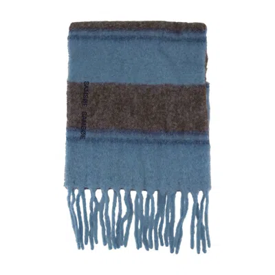 Samsoe & Samsoe Samsøe Samsøe Alex Scarf In Blue
