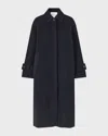 Samsoe & Samsoe Samsøe Samsøe Alma Coat 14895 In Navy
