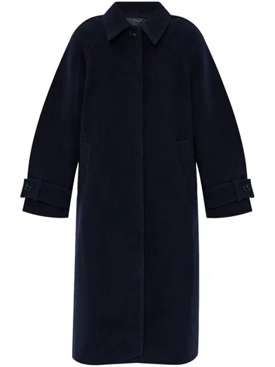 Samsoe & Samsoe Samsøe Samsøe Alma Coat Clothing In Blue
