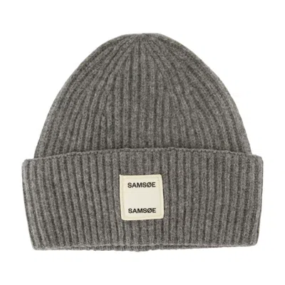 Samsoe & Samsoe Samsøe Samsøe Bonnet W In Gray