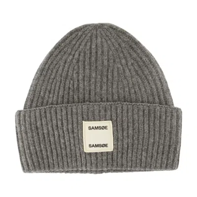Samsoe & Samsoe Samsøe Samsøe Bonnet W In Grey