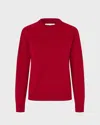 Samsoe & Samsoe Samsøe Samsøe Boston O-neck 6304 In Dark Red