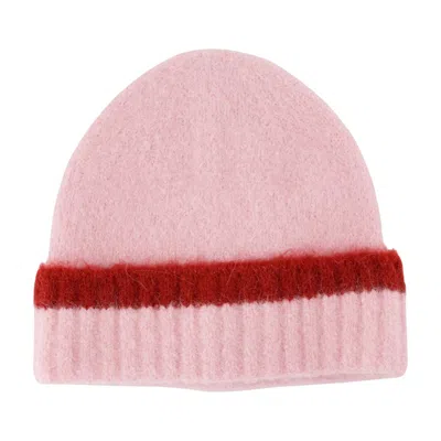Samsoe & Samsoe Samsøe Samsøe F24400056-142304tcx Beanie In Pink