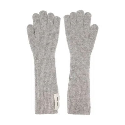 Samsoe & Samsoe Samsøe Samsøe Gloves In Gray