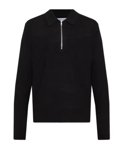 SAMSOE & SAMSOE SAMSØE SAMSØE GUNA HALF-ZIP KNITTED POLO SHIRT