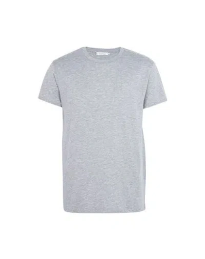 Samsoe & Samsoe Samsøe Φ Samsøe Kronos Man T-shirt Light Grey Size Xl Cotton, Polyester In Gray
