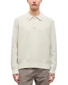Samsoe & Samsoe Samse Samse Long Sleeve Polo Shirt In Neutral