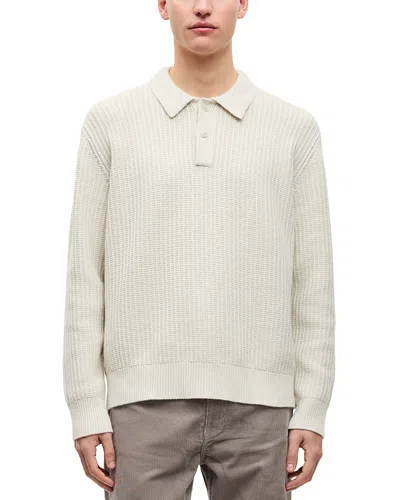 SAMSOE & SAMSOE SAMSE SAMSE LONG SLEEVE POLO SHIRT
