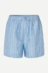 Samsoe & Samsoe Samsøe Samsøe Maren String Shorts In Blue