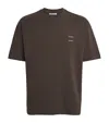 Samsoe & Samsoe Samsøe Samsøe Organic Cotton Joel T-shirt In Brown