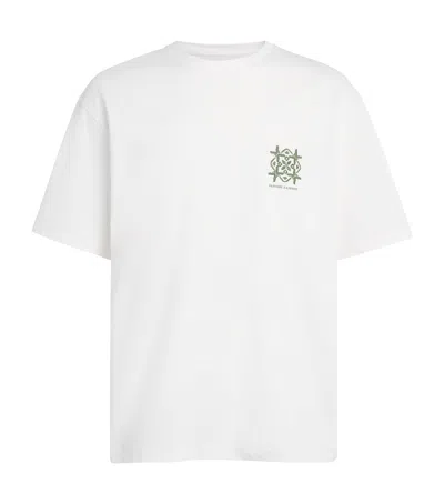 Samsoe & Samsoe Samsøe Samsøe Organic Cotton Sajes T-shirt In White