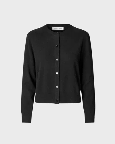 Samsoe & Samsoe Samsøe Samsøe Saboston Cardigan 6304 Svart In Black