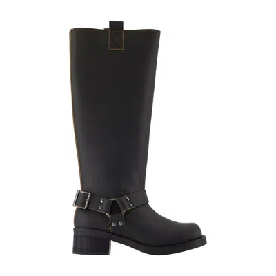 Samsoe & Samsoe Samsøe Samsøe Sabrenta Boots In Black