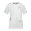 Samsoe & Samsoe Graphic-print Cotton T-shirt In Gray