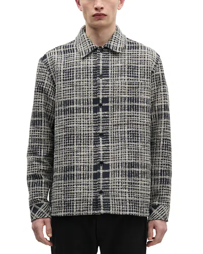 Samsoe & Samsoe Samse Samse Sacastor X O Overshirt In Gray