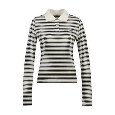 Samsoe & Samsoe Samsøe Samsøe Sadonell Ls 15512 Polo Shirt -  - Cotton - Multi In Multicolor