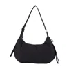 Samsoe & Samsoe Medium Zip-fastening Curved Shoulder Bag In Black