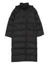 Samsoe & Samsoe Padded Parka Coat In Black