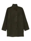 Samsoe & Samsoe High-neck Fitted Jacket In Black