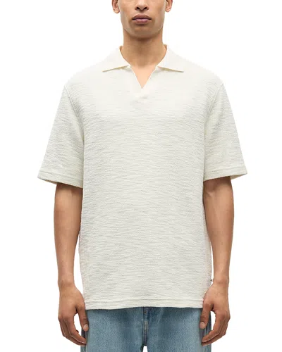 Samsoe & Samsoe Samse Samse Samac V-neck Sweater Polo In Gray