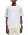 Samsoe & Samsoe Samse Samse Sauni Afterglow Logo Graphic T-shirt In White