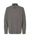 Samsoe & Samsoe Checked Saryan Shirt In Black