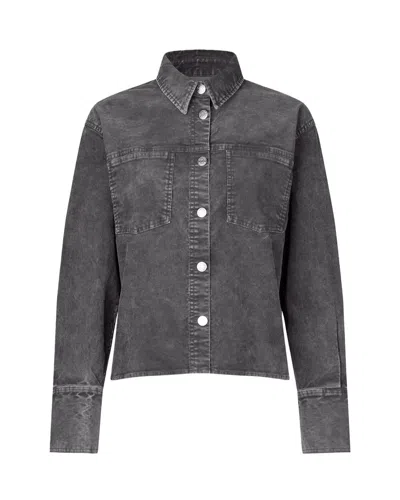 Samsoe & Samsoe Camicia Sasofie Patch Pocket 15792 Asphalt In Multi